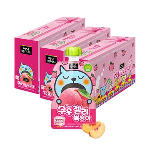 [코카콜라] 미닛메이드 쿠우 젤리 복숭아 130ml, 30개