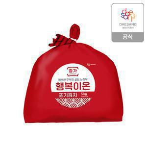 종가 행복이온포기김치 5kg