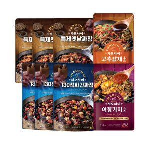 차오차이 짜장&요리소스 4종세트