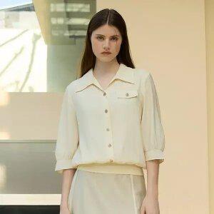 [마르조][1종]밑단 시보리 블라우스_MCMFB926