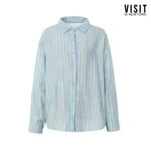 스트라이프 컬러 셔츠 (VC2LSH3)