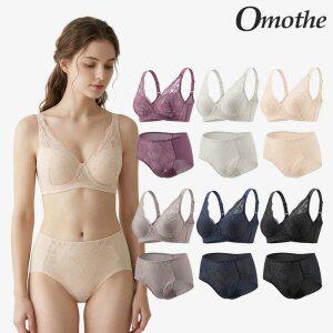 [비밀특가][최초가 159,900원] 오모떼 신상 올데이 에센셜 플로워레이스 브라팬티 12종