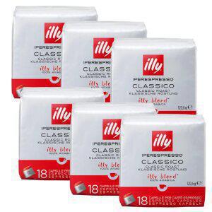 [카드할인] 일리 캡슐커피 클라시코 18개입 X 6팩 정품 바로배송