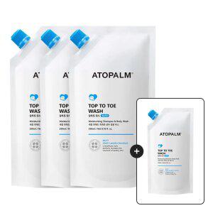 아토팜 탑투토워시 250ml(리필) 3개+[증정]탑투토워시 리필 250ML