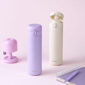 [본사직영] 데일리 심플핏 원터치 텀블러 480ML (아이비/바이올렛)