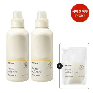 [사야&하루PICK!] 아토팜 섬유유연제 1000ml (프리지아코튼) *2개+[증정]섬유유연제 리