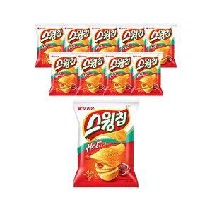 오리온 스윙칩 볶음고추장 60g, 10개