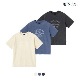 [NIX]유니) 16S싱글 - 피그먼트다잉 티셔츠(오버핏)(FNRMCTR761P)