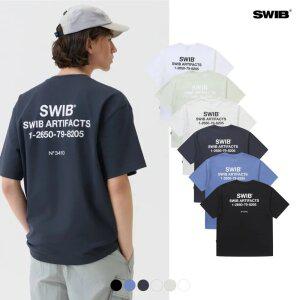 [택가 39000원][스위브]유니) C/P 분또 시그니쳐 로고 반팔티 (레귤러핏)(LSBMCTR701M