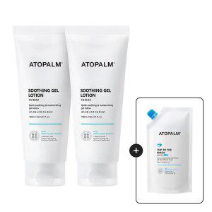 아토팜 수딩 젤 로션 200ml 2개+[증정]탑투토워시 리필 250ML