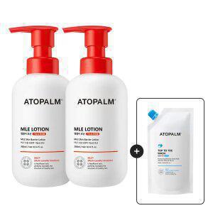 아토팜 MLE 로션 300ml 2개+[증정]탑투토워시 리필 250ML