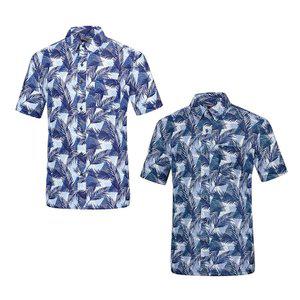 콜핑 남성 여름 하와이안 턱 활동성 통기성 쾌적 등산 셔츠 2252HK801M