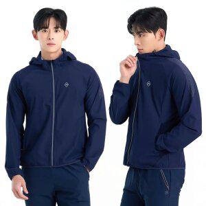 콜핑 남성 봄 하이쿨 트리코트 등산 후드 집업 자켓 2161JK274M