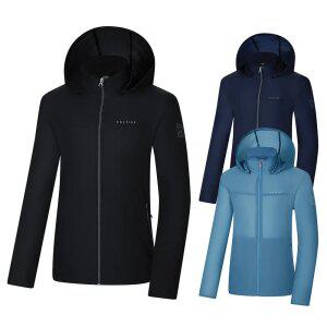 콜핑 남성 봄 등판 펀칭 통기성 경량 등산 바람막이 자켓 2401JK279M