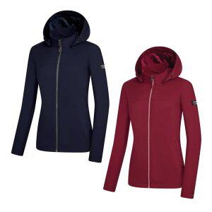 콜핑 여성 봄 내구 발수 방풍 습도조절 절개 후드 등산 바람막이 자켓 2261JK301W