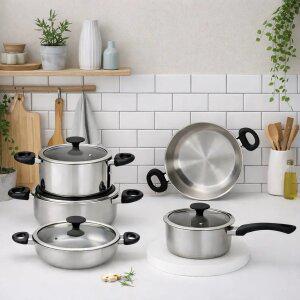 PN풍년 뉴 루체 IH 바닥3중 인덕션 스텐 냄비 전골 2종세트