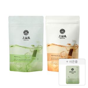오설록 찬물녹차 20입, 1개+찬물 루이보스 티 20입, 1개+증정(세작 1입, 1개)