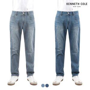 [택가 29990원][케네스콜]남성)저온스 데님워싱 1/2인밴딩스트레이트 (EKTMCDS140P)