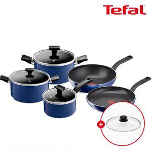테팔 인덕션 세이버리 쿡 5종(팬28+웍28+냄비3종)(+유리뚜껑 28cm)
