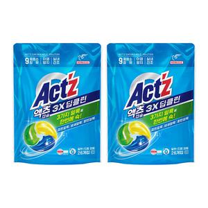 액츠 캡슐 3X 딥클린 26개입, 2개