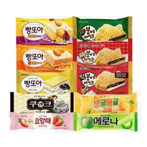 빙그레 붕어싸만코 빵또아 아이스크림 바 32개 골라담기 / 떡 초코 말차 부드러운 황치