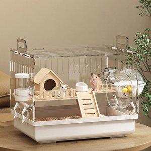 햄스터케이지 대형 투명 빌라 아크릴 햄스터집 햄스터용품