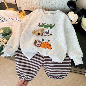 동물 친구 상하복