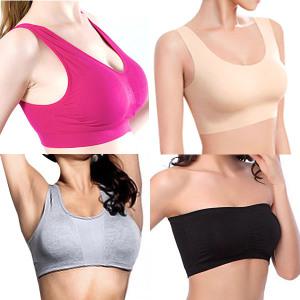 노와이어 스포츠브라 브라탑 나시 튜브탑 볼륨 캡런닝 인견 편안한 빅사이즈