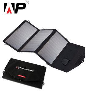 올파워 21W-18V 태양광충전기-미국 썬파워패널/여행/캠핑/배터리/비상시 충전