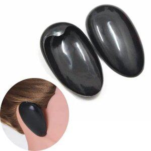 검은색 염색용 이어캡 미용실 방지캡 귀덮개 귀보호 셀프염색 헤어 소품 귀커퍼 미용