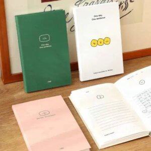 새해 신년 데일리 기록 일기장 플래너 한 문장 일기 다이어리일기장 아이디어노트