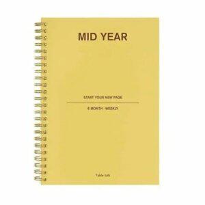 직장인 학생 주간 스케줄러 위클리 플래너 A5 위클리 플래너 스케줄관리표 데일리플래