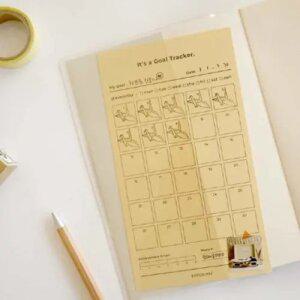 공시생 수험생 스터디 플래너 목표달성 30days Goal Tracker 월간플래너 디데이플래너