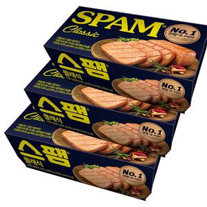 [CJ] 스팸 클래식 200g, 3입, 3개
