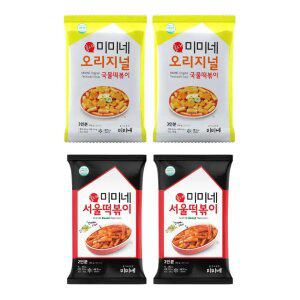 미미네 오리지널 2봉 + 서울 떡볶이 2봉 (12인분)