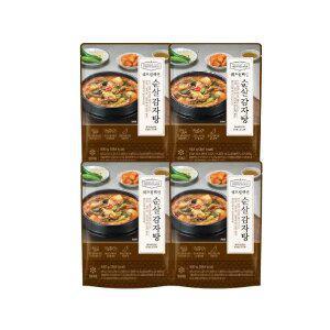 [내일도착] 신세계푸드 쉐프컬렉션 순살감자탕 4봉