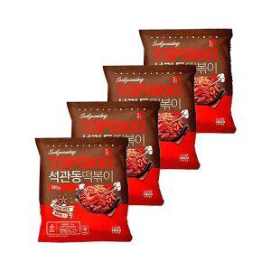 석관동떡볶이 오리지널 매운맛, 520g, 4개