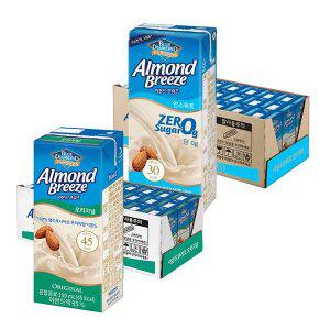 아몬드브리즈 오리지널, 190ml, 24개 + 언스위트, 190ml, 24개