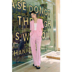 원턱 세미와이드팬츠 AQ2WP561