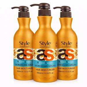 바르는 헤어팩 노워시 아르간 트리트먼트 대용량 400ml 3개