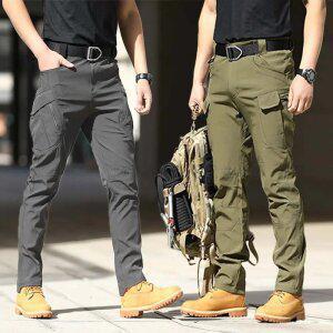 남자 봄 가을 카고 작업복 근무복 바지 밀리터리 등산 아웃도어 팬츠 건빵