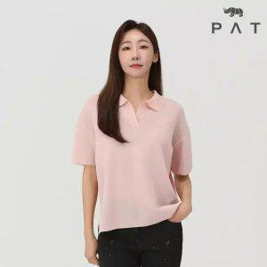 [PAT 여성] 컬러배색 포인트 풀오버 니트 _1I64002