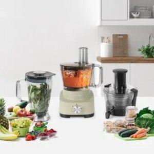 매직쉐프 올인원 푸드프로세서 블렌더 MFP-K1000B 다지기 주서기 믹서기