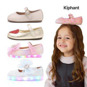 [키펀트]여아구두 스니커즈 슬립온 유아 메리제인 키즈 LED신발 아동굽구두