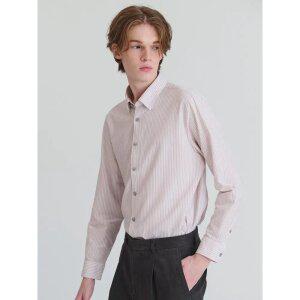 [로가디스] [로가디스] 셔닐 스트라이프 셔츠 - 라이트 핑크 (RY4864P21Y) (RY4864P21