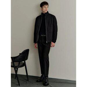 [갤럭시 라이프스타일] [三無衣服] 경량 스트레치 숏 다운 점퍼  블랙 (GC4X38S065)