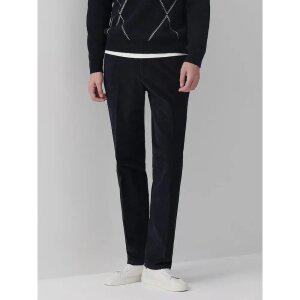 [갤럭시 라이프스타일] 슬림핏 몰스킨 가먼트 워싱 팬츠  네이비 (GC4X21E07R)