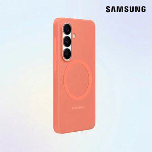 삼성 정품 갤럭시 S26 실리콘 마그넷 케이스 코랄 레드