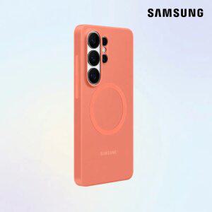 삼성 정품 갤럭시 S26 Ultra 실리콘 마그넷 케이스 코랄 레드