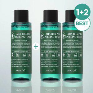 맥클린 아하바하파하 필링토너 150mlx3 데일리 각질 케어